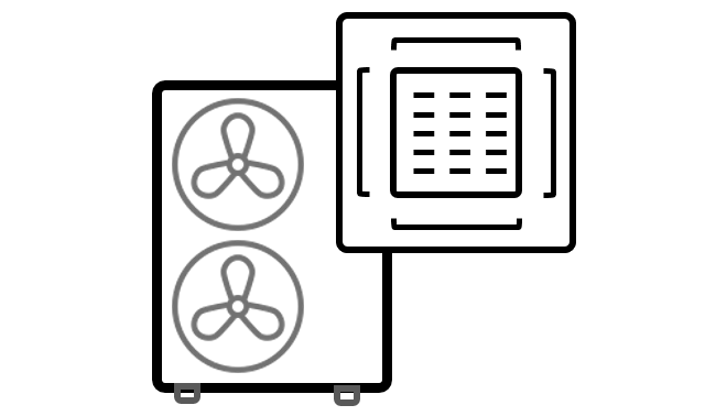 aer conditionat caseta de tavan